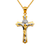 468-024 Jesus Cross CZ Pendant