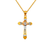 468-025 Jesus Cross CZ Pendant