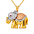 468-304 Fancy Elephant CZ Pendant