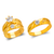 473-804S Wedding Trio Ring Set