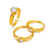 473-810S Wedding Trio Ring Set