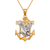 568-076 34mm Eagle Anchor Pendant