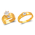 473-813S Wedding Trio Ring Set