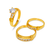 473-819S Wedding Trio Ring Set