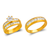 473-822S Wedding Trio Ring Set