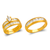 473-825S Wedding Trio Ring Set