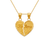 568-295 Two-Piece Amores Heart Pendant