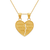 568-295 Two-Piece Amores Heart Pendant