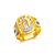 473-204 Men's Fancy Virgin Mary CZ Ring