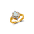 575-017 Ladies Opal CZ Ring