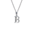 583-101WB Initial "B" Pendant