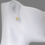 583-102-P Initial "P" Stud Earrings