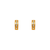 343-212 Medium Huggies CZ Stud Earrings
