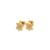 343-217 Turtle CZ Stud Earrings