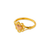 678-204 Ladies Heart Filigree Ring