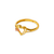 678-207 Ladies Heart Filigree Ring