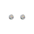 343-501MX 5mm Multi-Colored Enamel Ball CZ Stud Earrings