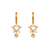 443-118 Fancy Heart and Star CZ Earrings
