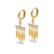 443-120 Fancy Chandelier CZ Earrings