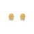 343-312WH Guadalupe CZ Stud Earrings