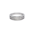 773-002W Ladies Fancy White CZ Band Ring