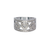 773-023W Ladies Fancy White CZ Ring