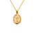 367-285WH Divino Nino Enamel CZ Pendant