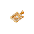 367-332T Baptism CZ Pendant
