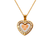 367-512T 15 Anos Heart CZ Pendant