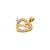 367-555T Amor Heart CZ Pendant