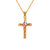 367-602T Jesus Cross CZ Pendant