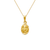 362-606-010 Oval Guadalupe/Baptism Two-Sided Scapular Pendant