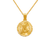 362-653-018 Round Guadalupe & Sacred Heart Two-Sided Scapular Pendant