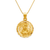 362-653-020 Round Guadalupe & Sacred Heart Two-Sided Scapular Pendant