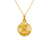 362-651-016 Round Guadalupe/Jesus Two-Sided Scapular Pendant