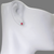 343-160RD 3mm Red Round CZ Stud Earrings