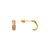 343-262 Huggies CZ Stud Earrings