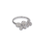 773-519W Ladies Fancy White Butterfly CZ Ring