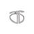 773-523W Ladies Fancy White CZ Ring