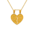 568-297 Two-Piece I Love You Heart Pendant