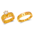 473-918TS Tricolor Wedding Trio Ring Set