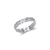 273-106W Ladies Fancy White CZ Band Ring