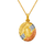 362-747T-018 Oval Laser Cut San Benito Scapular Pendant