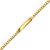 126-101B-080 Kids Hollow Curb ID Bracelet