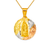 362-453T-033 Guadalupe Round Pendant