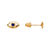 343-511 D/C Magic Eye CZ Stud Earrings