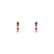 343-655 Rainbow CZ Stud Earrings