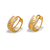 243-211 Huggie CZ Earrings