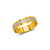 879-002Z Two Tone D/C Wedding Band