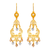 242-012T D/C Chandelier Earrings